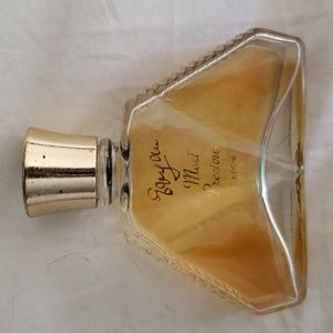 Vintage Art Deco Style Perfume Bottle 60s Most Precious By Evyan Cologne 3/4oz